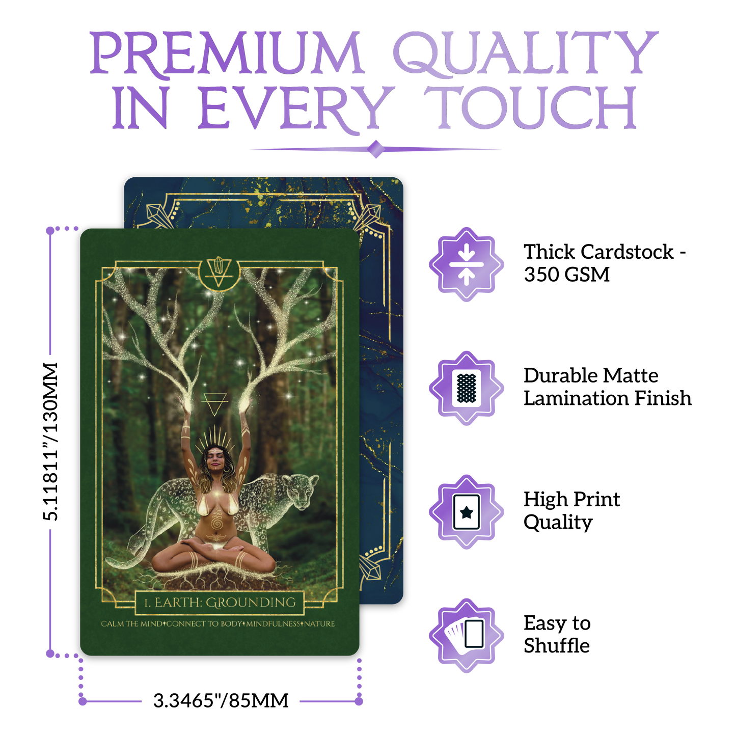 Elemental Empath Oracle Deck & Guidebook