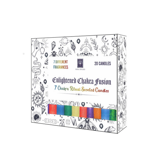 Soul Sticks - Enlightened Chakra Fusion Ritual Candles (20)