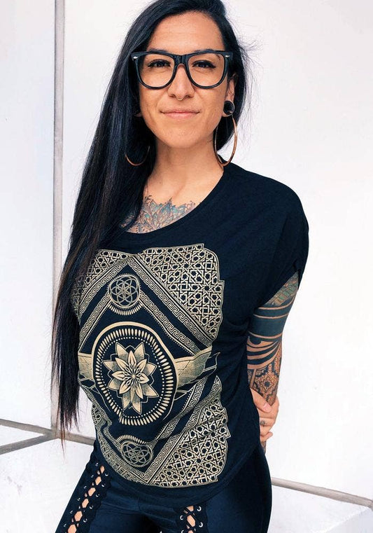 Eternal Series Bamboo Poncho Black