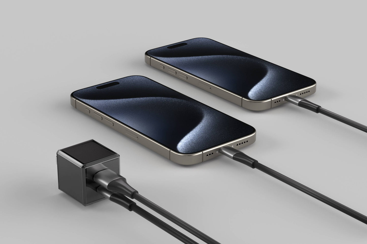 Rapid Wall Charger USB 20W Cubic Design - Retail Pack: Black