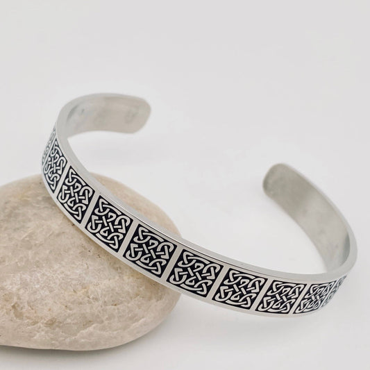 Multi-style Viking Series Stainless Steel Cuff