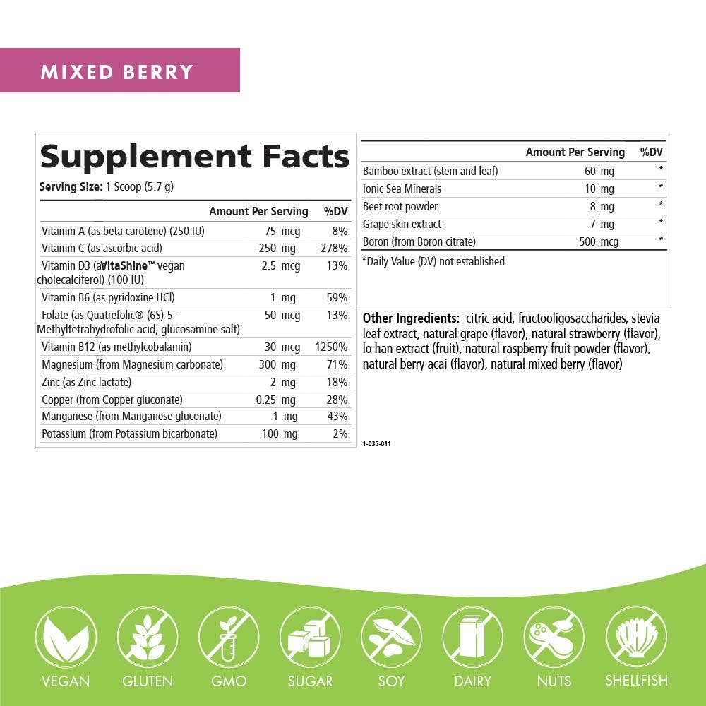 Ionic-Fizz™ Magnesium Plus™: Raspberry-Lemonade / 60 SERV