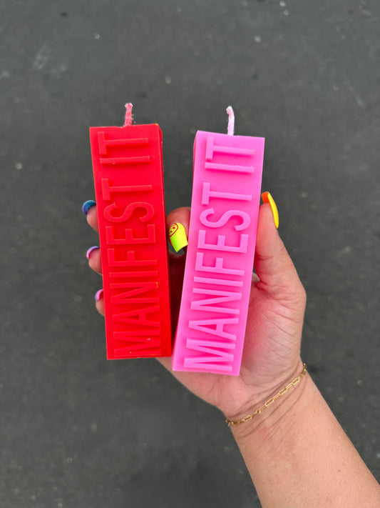 Manifest Candle