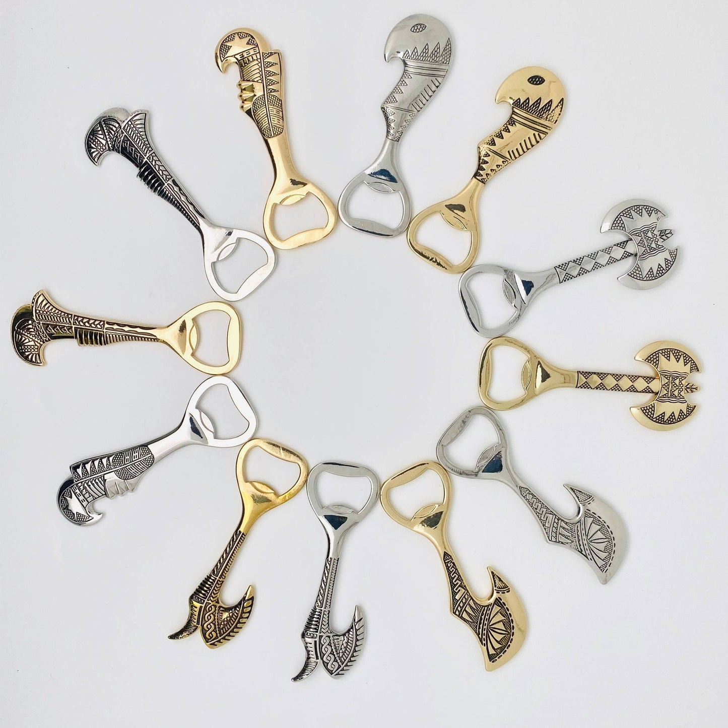 Vintage Creative Stainless Steel Beer Bottle Opener