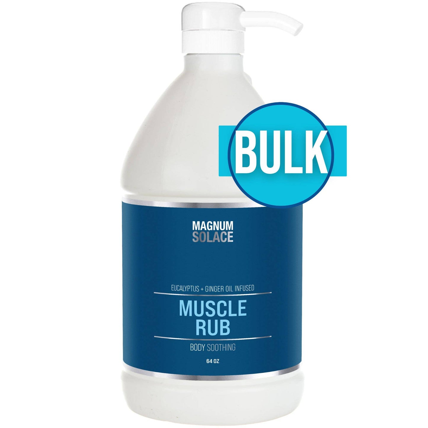 Natural Muscle Rub for Soreness, Joint Pain Relief: 4 oz Jar