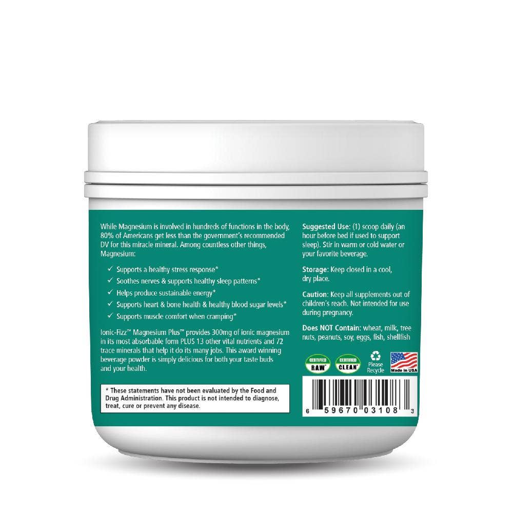 Ionic-Fizz™ Magnesium Plus™: Raspberry-Lemonade / 30 SERV