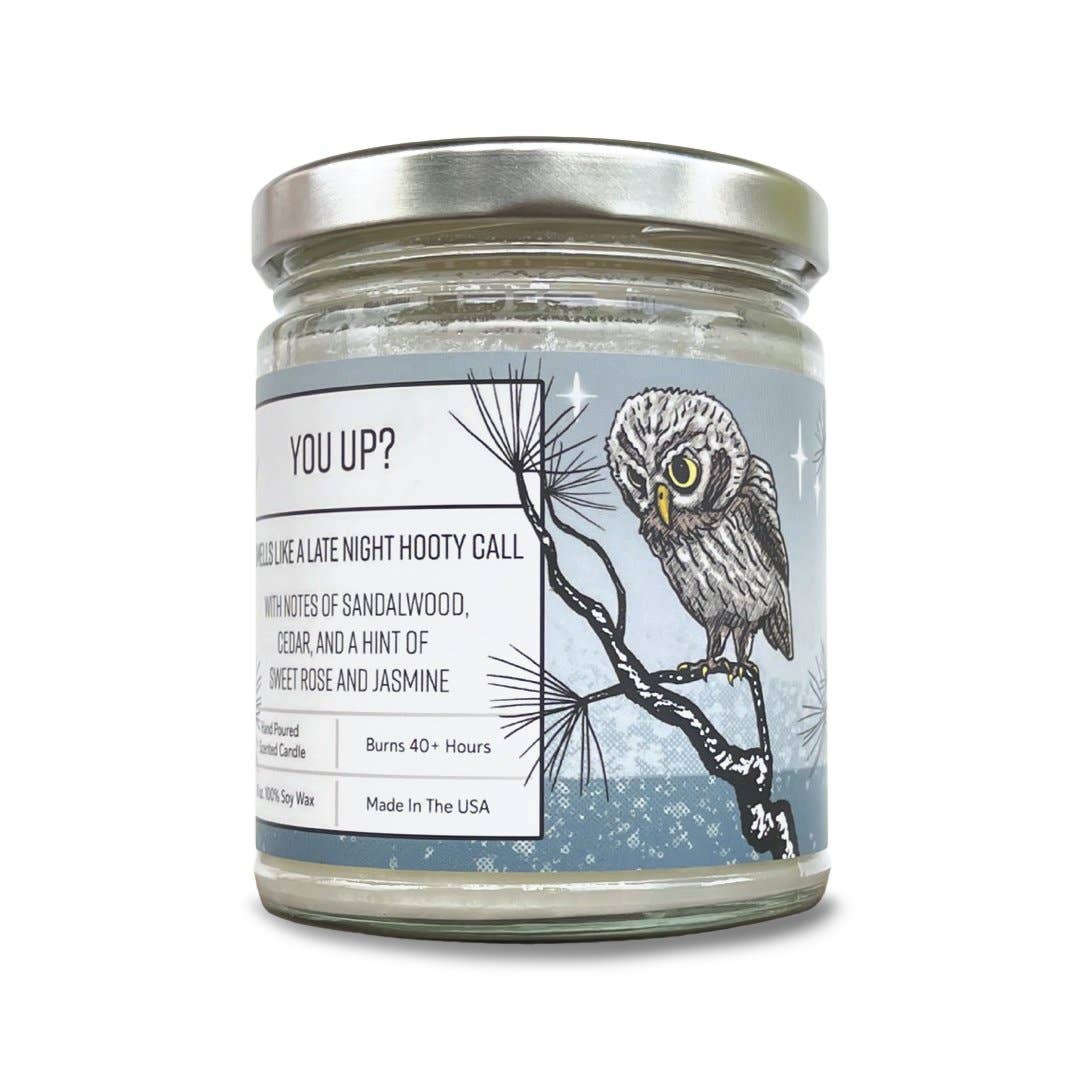 Scented Candle | Sandalwood Candle | Cedar Candle | You Up?