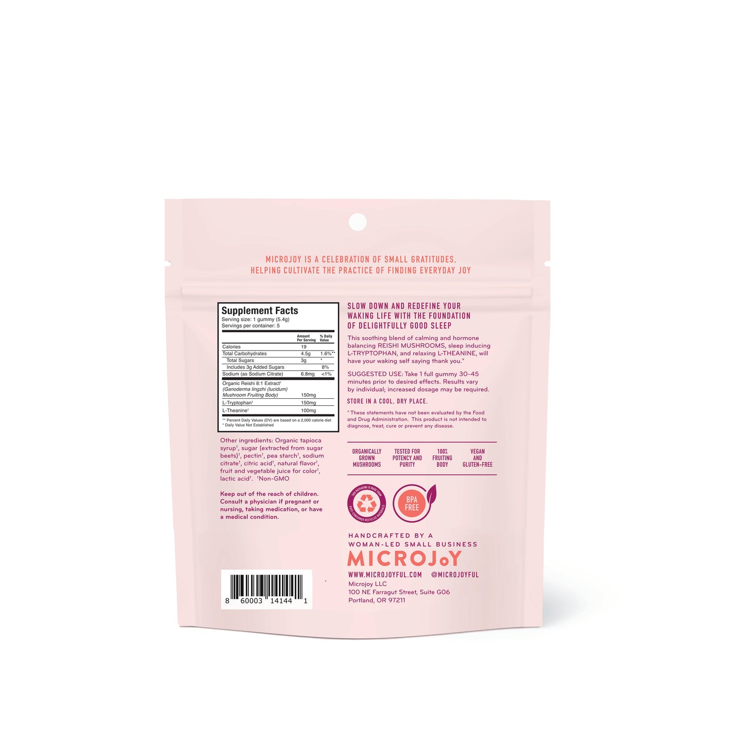 Hibernate Mushroom Gummies 5-piece Sampler Microjoy