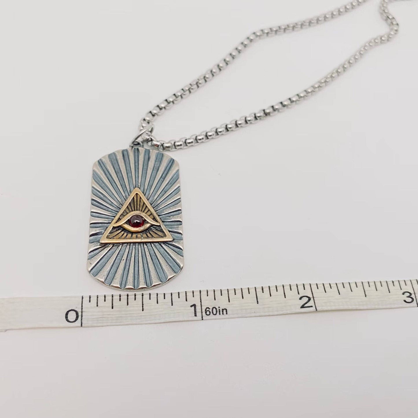 The Eye of God Pendant Necklace Men's Jewelry