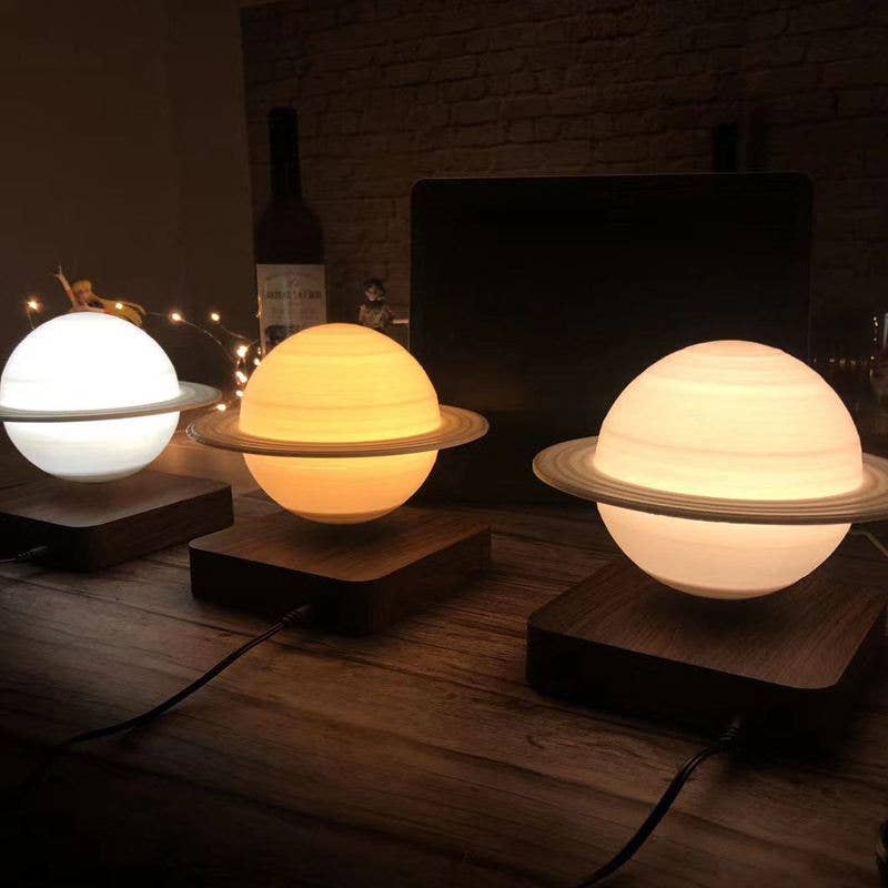 Saturn Levitating Lamp