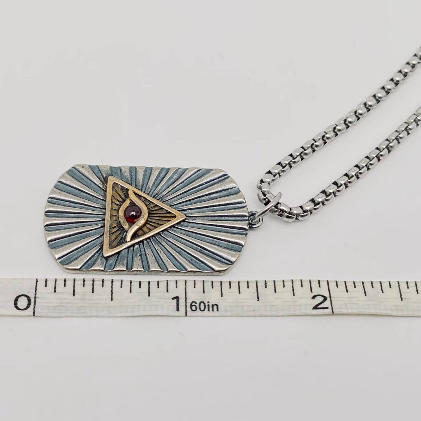 The Eye of God Pendant Necklace Men's Jewelry