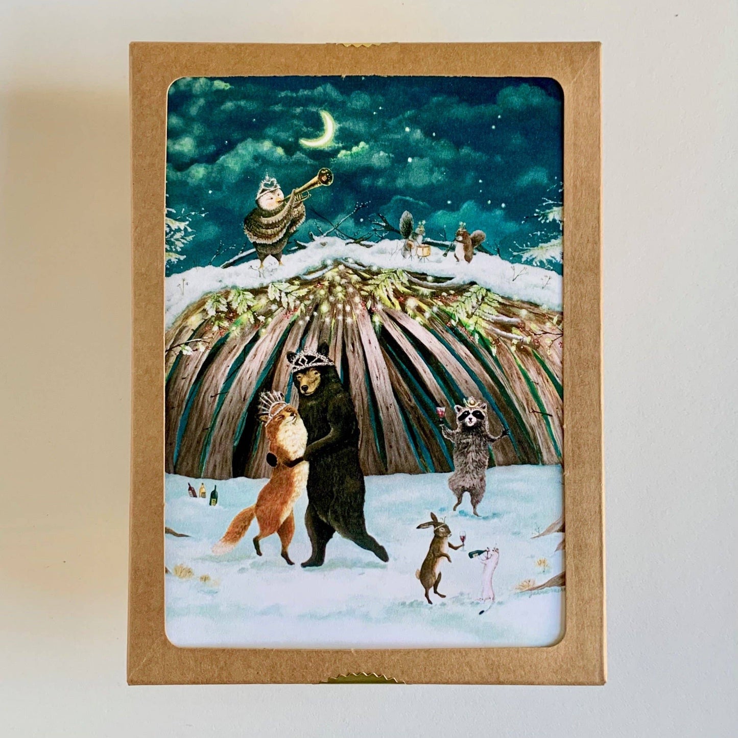 "Yuletide Enchantment" Boxed Holiday Cards / Sets of 6 or 12: Set of 12