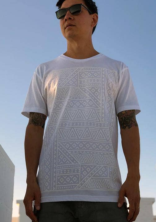 United Shapes Shirt White on White
