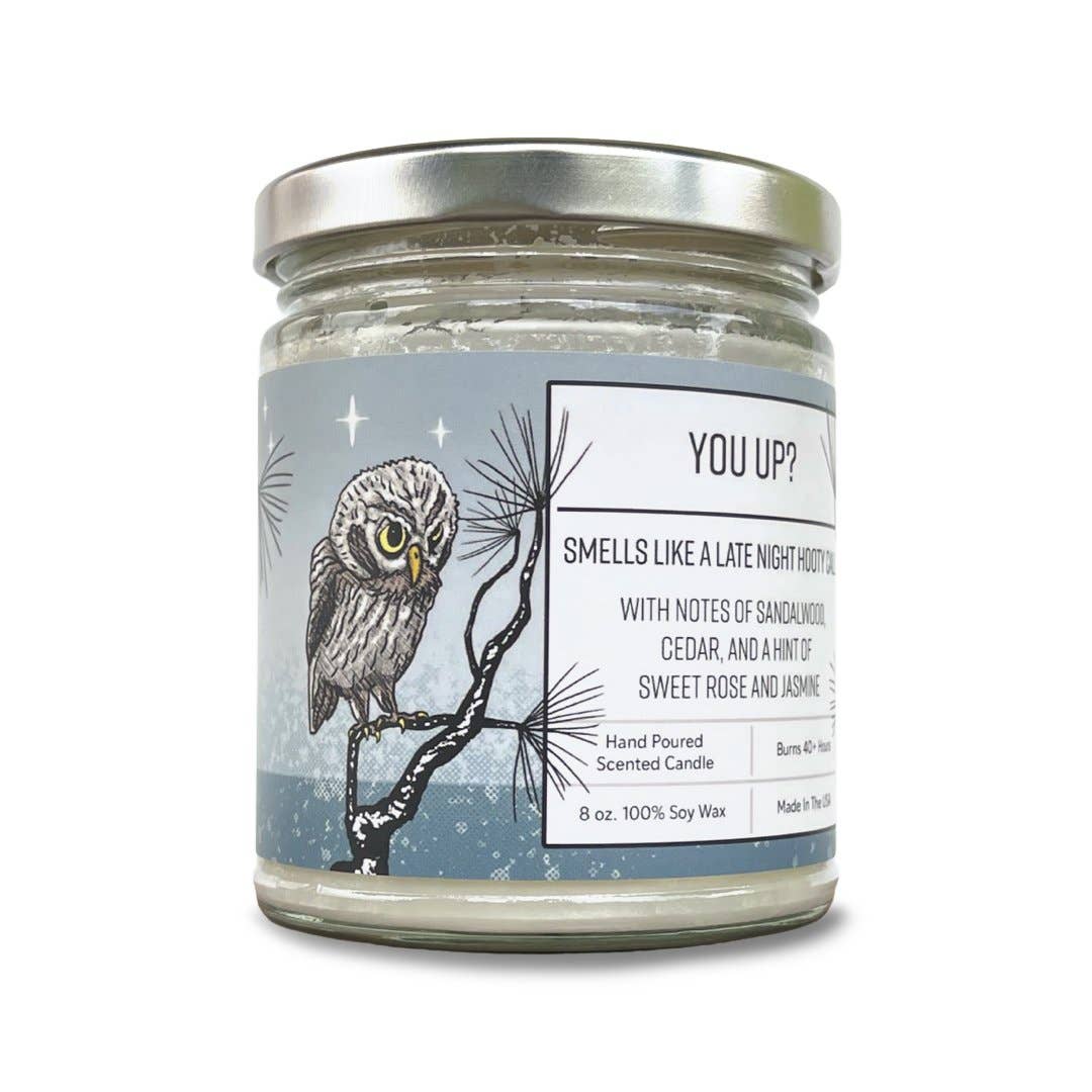 Scented Candle | Sandalwood Candle | Cedar Candle | You Up?