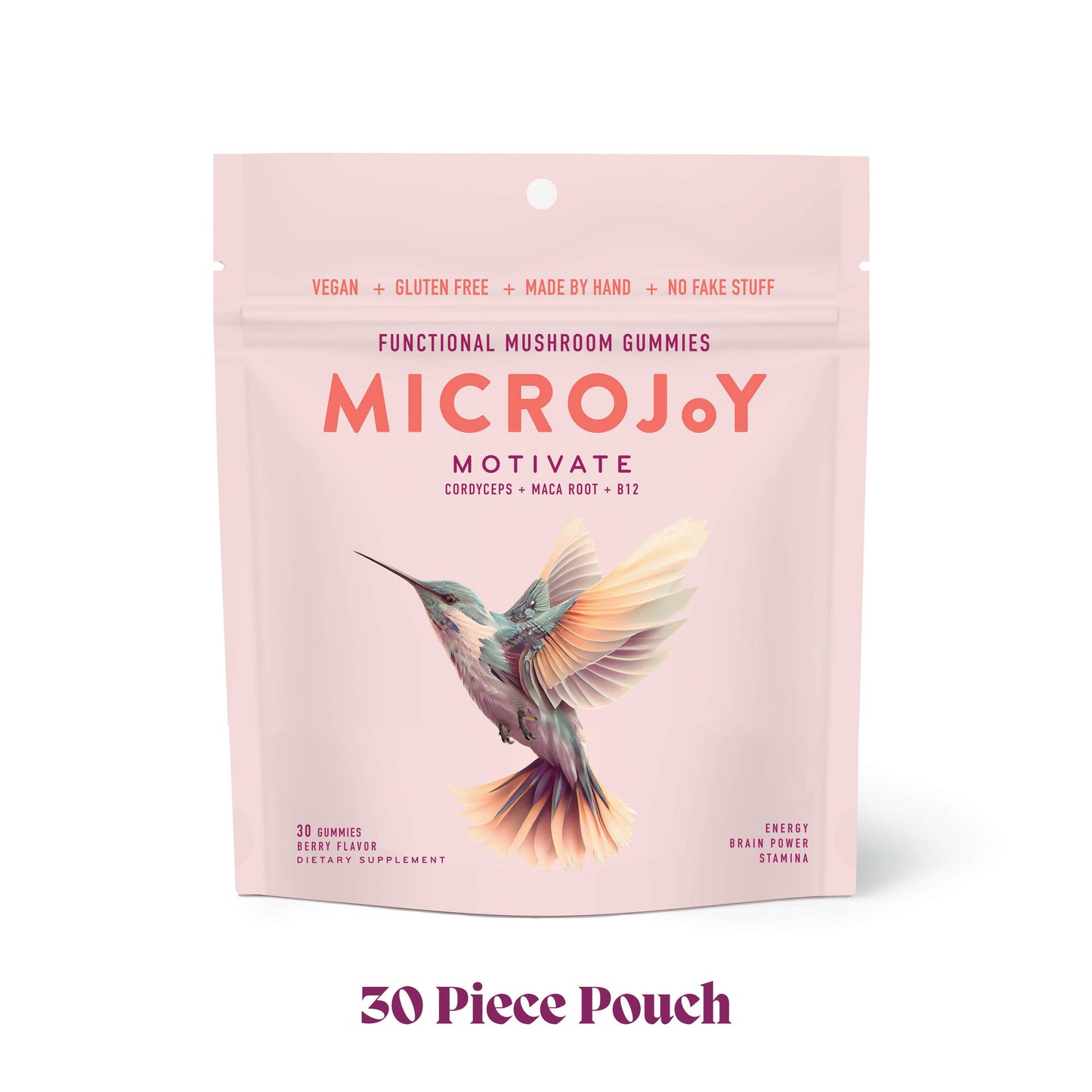 Motivate Mushroom Gummies 30 Count Microjoy