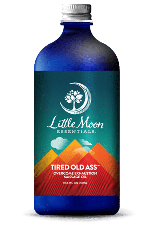 Tired Old Ass™ Massage Oil: 4oz