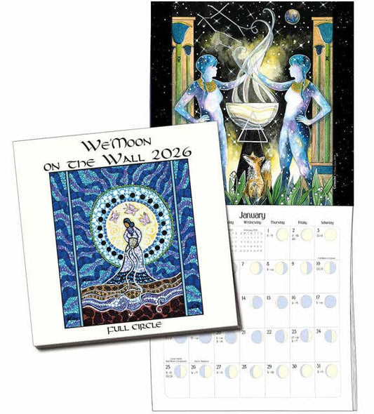 We'Moon on the Wall 2026 | Astrological Moon Phase Calendar