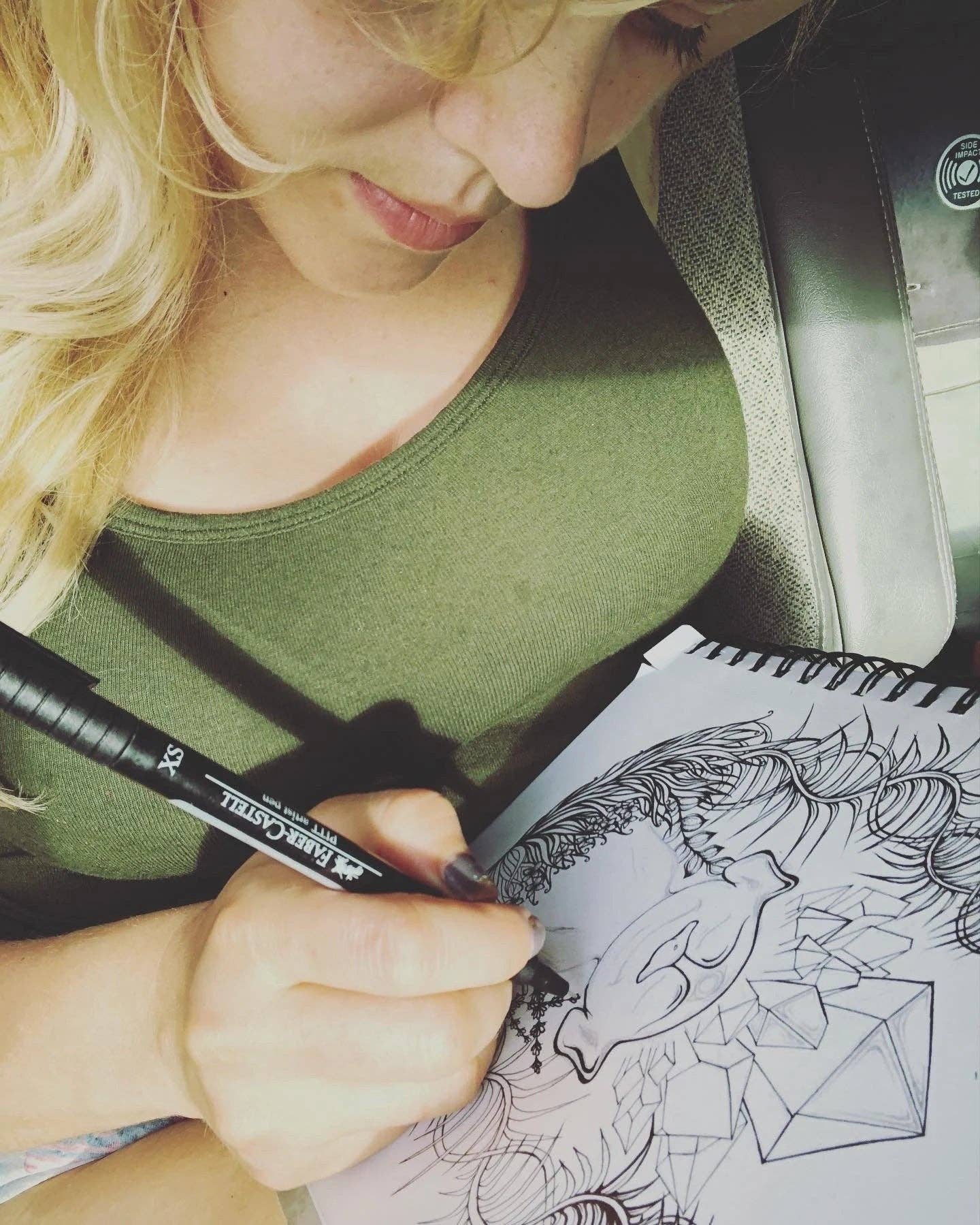 Pashminas- various designs – Double Ply Reversible Festival Fashion, Hand-Drawn Design by Melanie & Justin, Vibrant & 8” x 71”