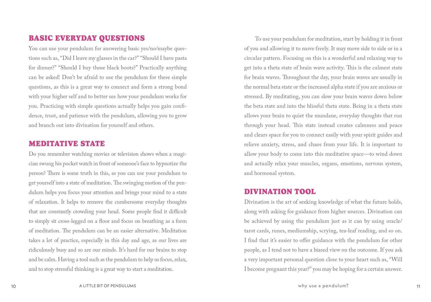 A Little Bit of Pendulums by Dani Bryant