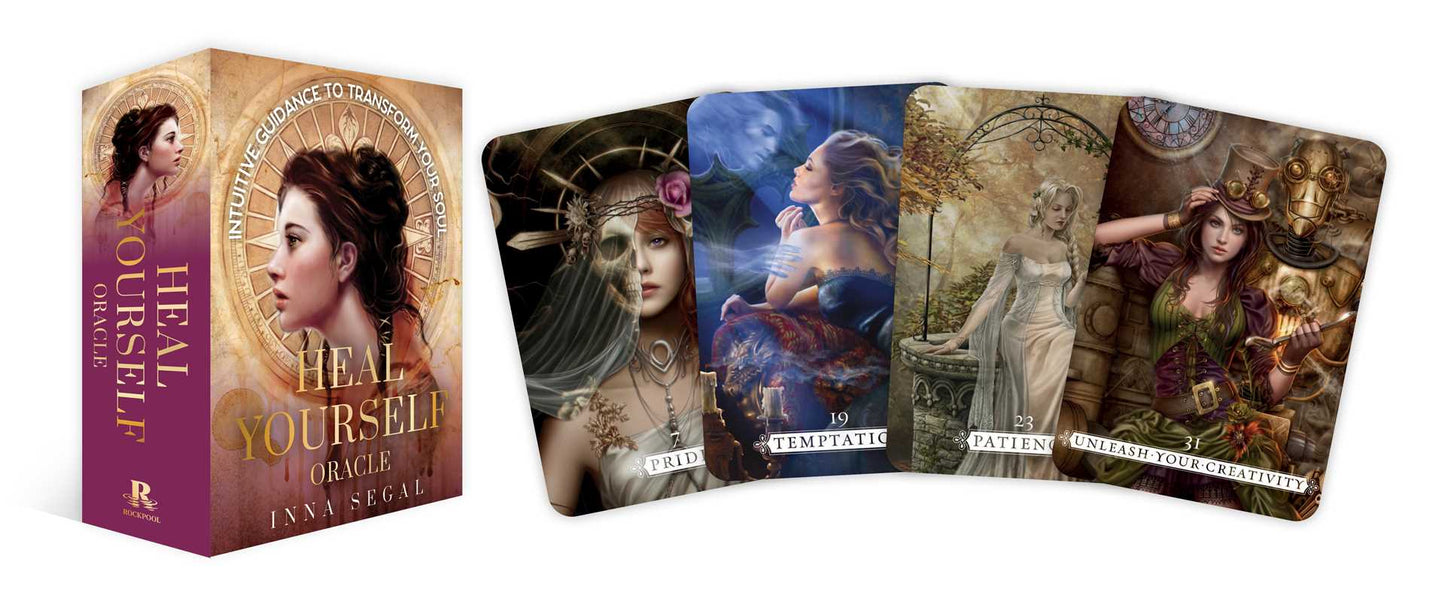 Heal Yourself Oracle by Inna Segal: Flashcards; 96 pages / English
