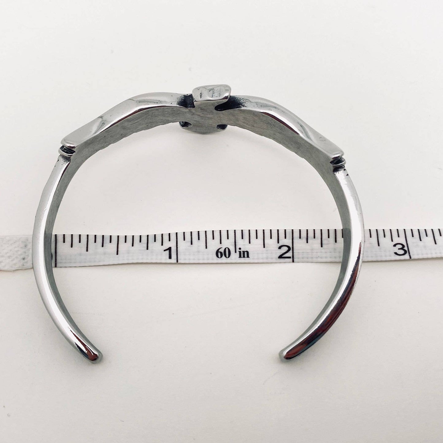 Eagle Shape Celtic Knot Stainless Steel Cuff Bangle