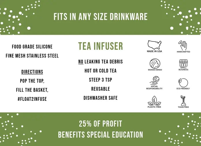 Mushroom Floating Tea Steeper