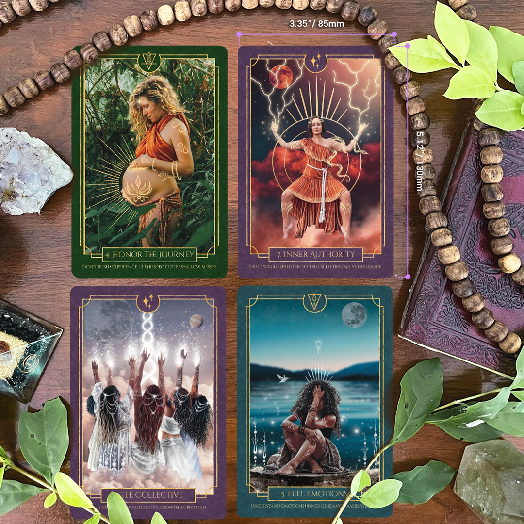 Elemental Empath Oracle Deck & Guidebook