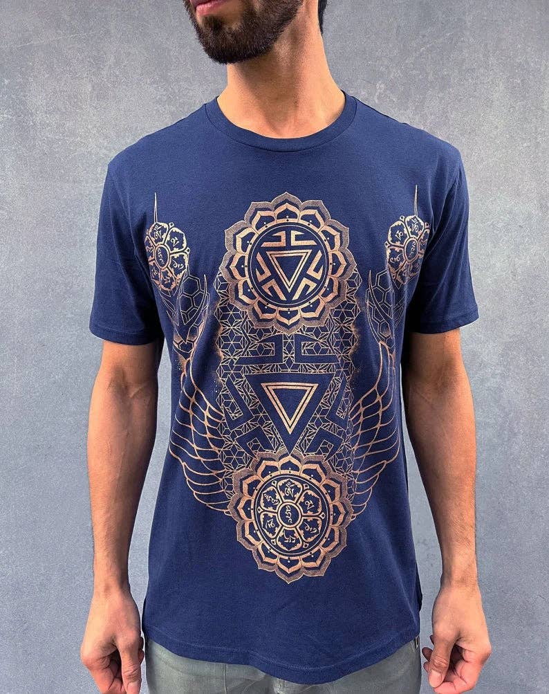 Ascendant Chakra Shirt Blue or Black