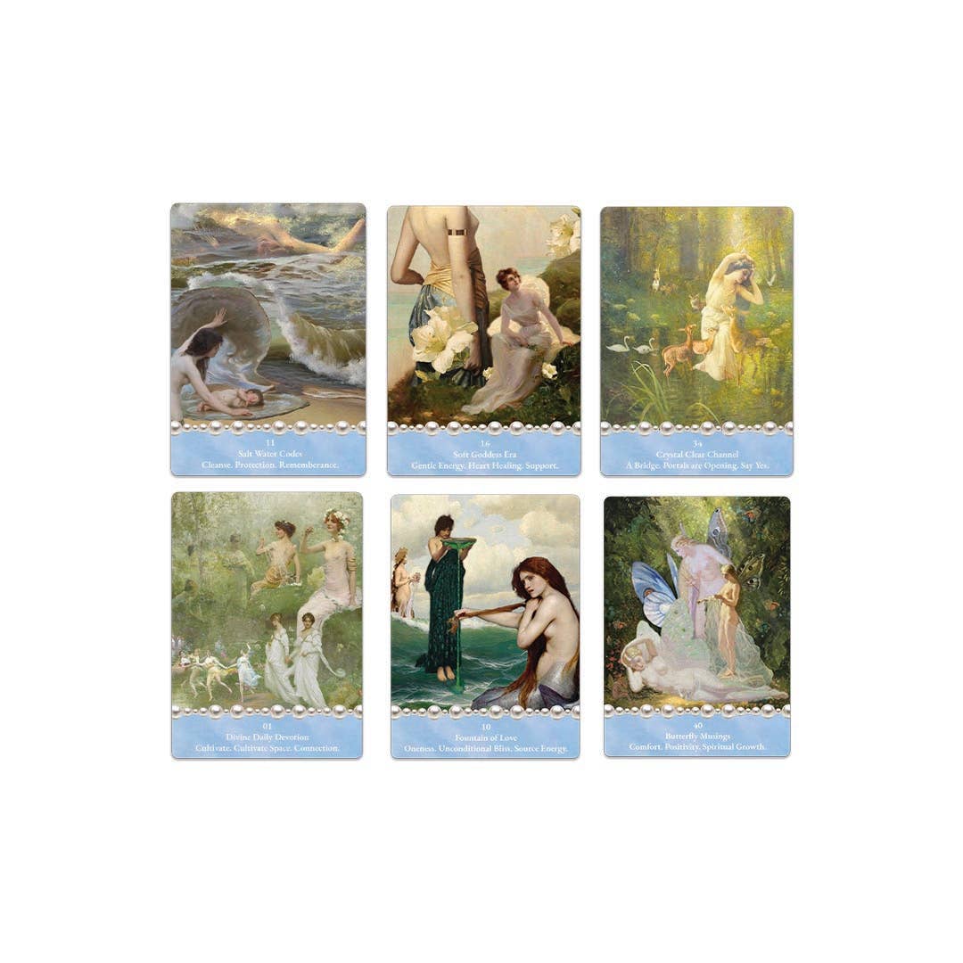 Cosmic Pearl Oracle: 44 Cards & 120 Page Guidebook
