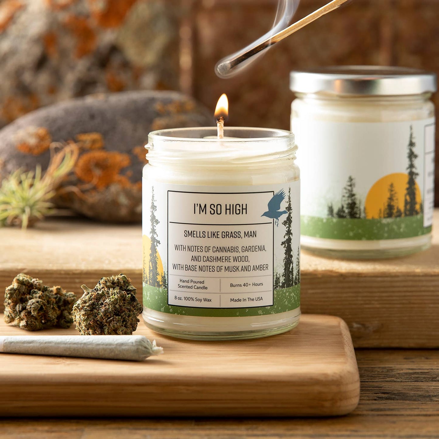 Scented Candle | Canabis Candle | Fun Candles | I'm So High