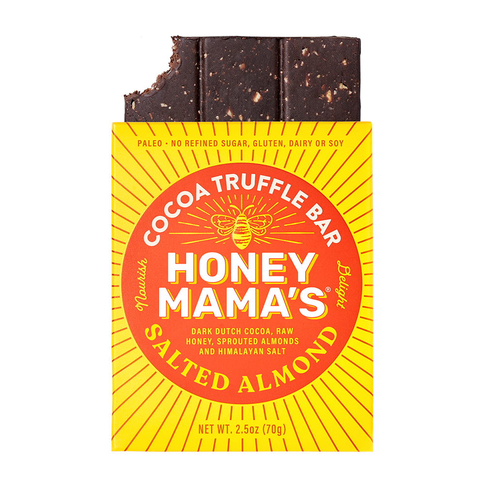 Salted Almond Cocoa Truffle Bar 2.5oz. (12 count)