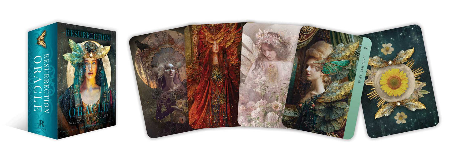Resurrection Oracle by Jena Dellagrottaglia: Flashcards; 96 pages / English
