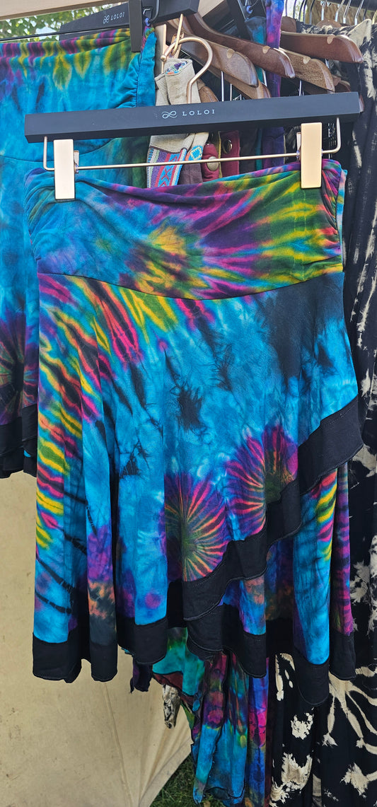 Tie Dye Skirts from Nepal