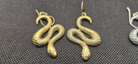 Snake Dangle Earrings