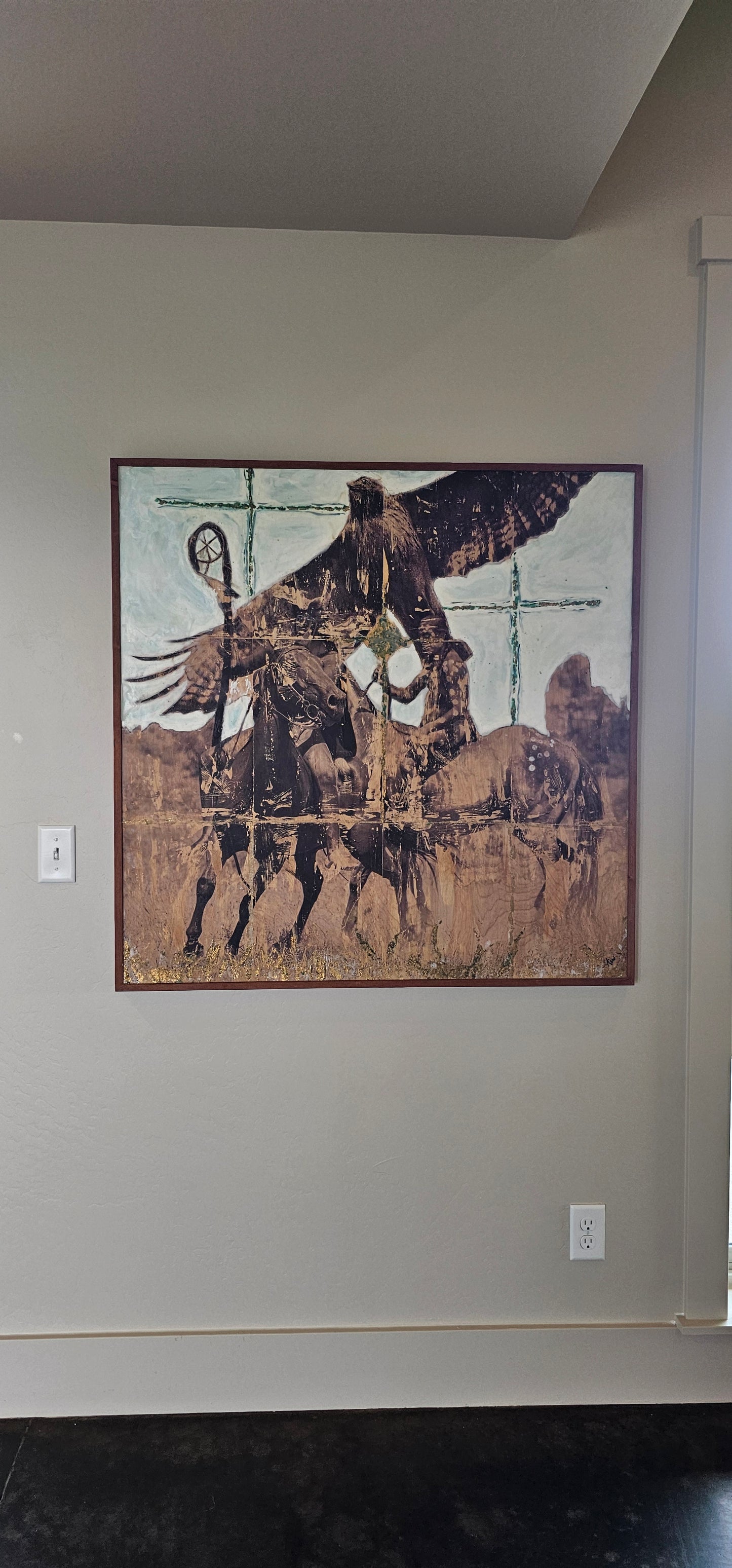 Artwork "Holyland" by Steph Alton a Bozeman artist