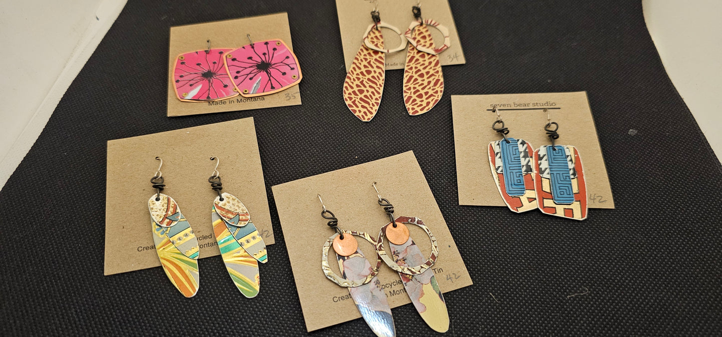 Dangle Earrings Various- Montana Made