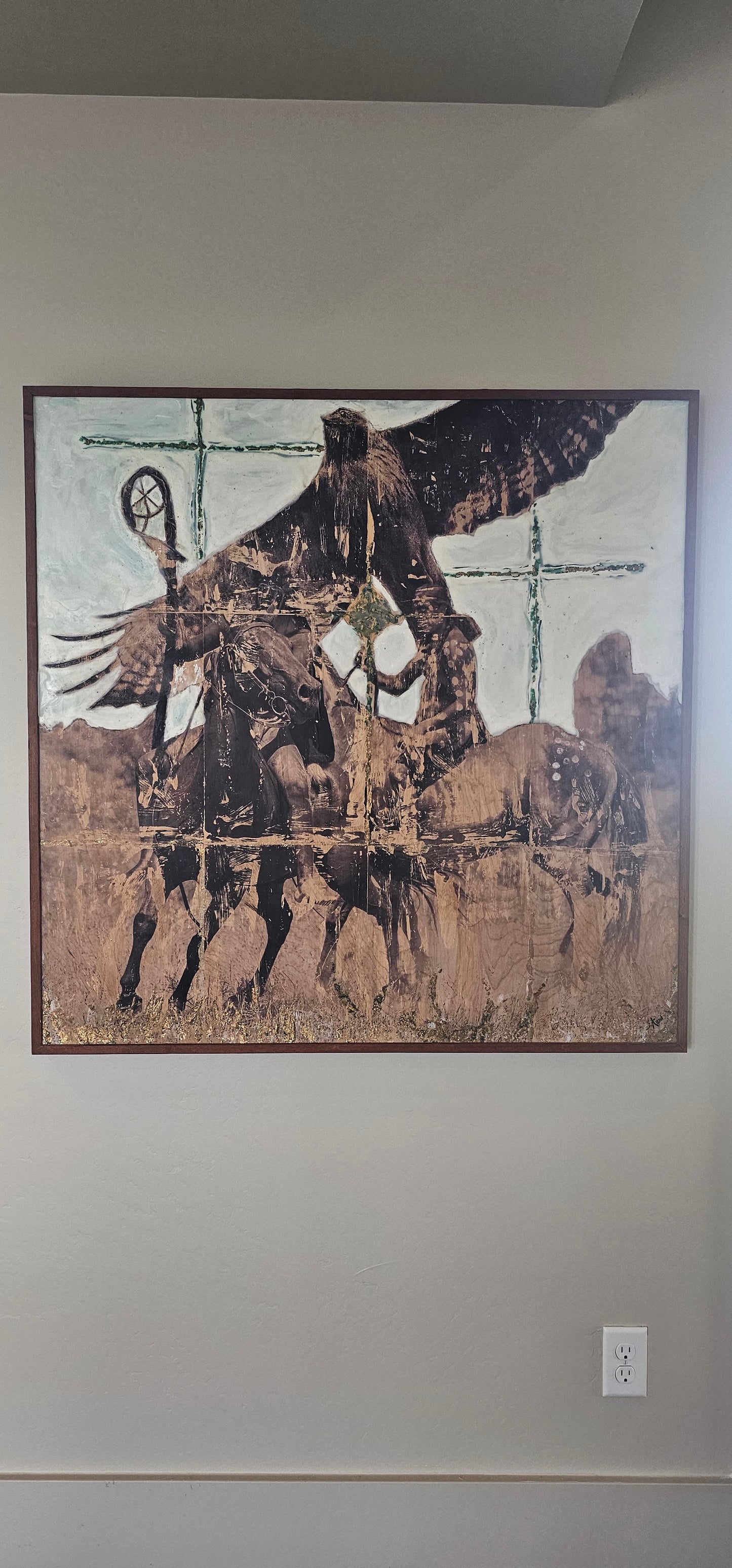 Artwork "Holyland" by Steph Alton a Bozeman artist