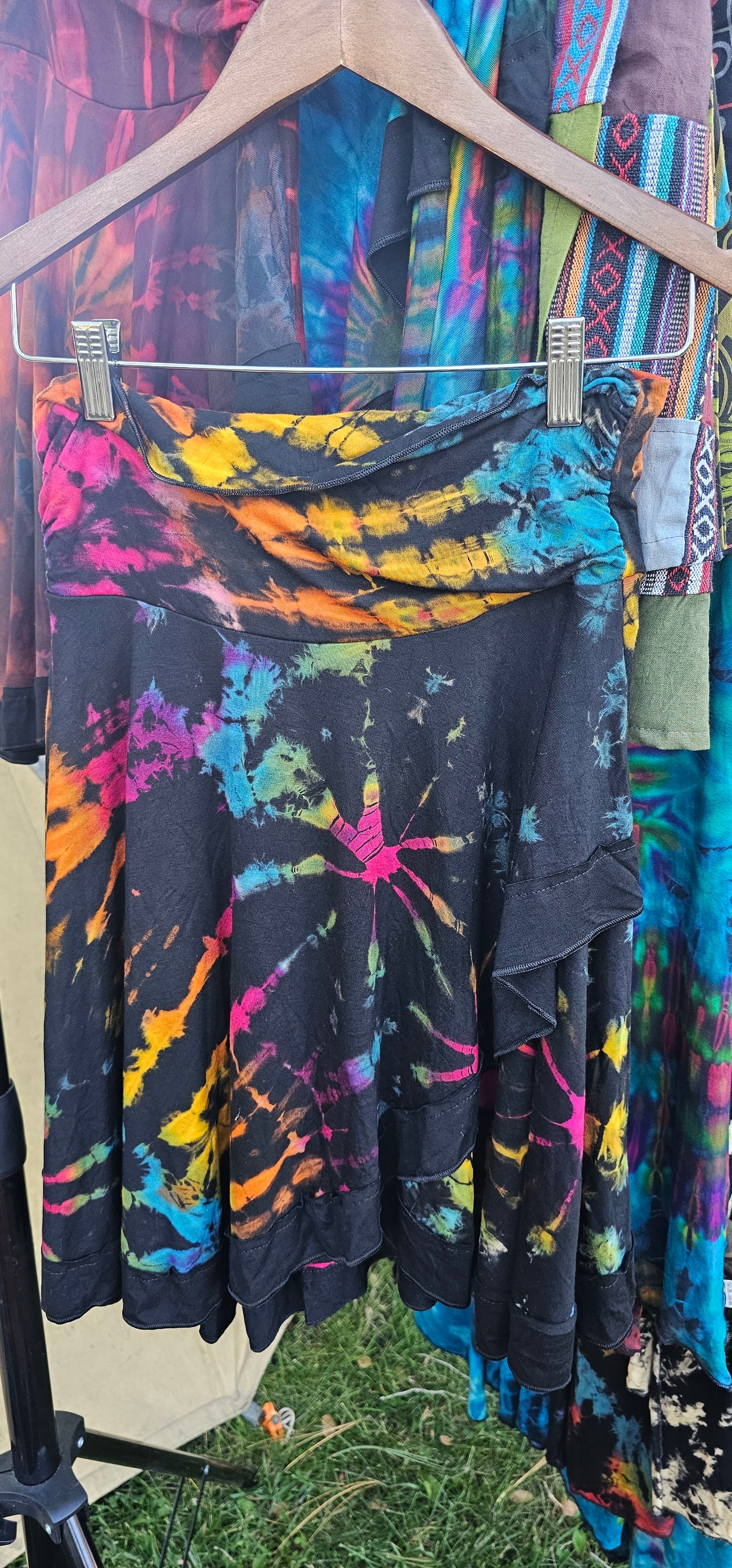 Tie Dye Skirts from Nepal