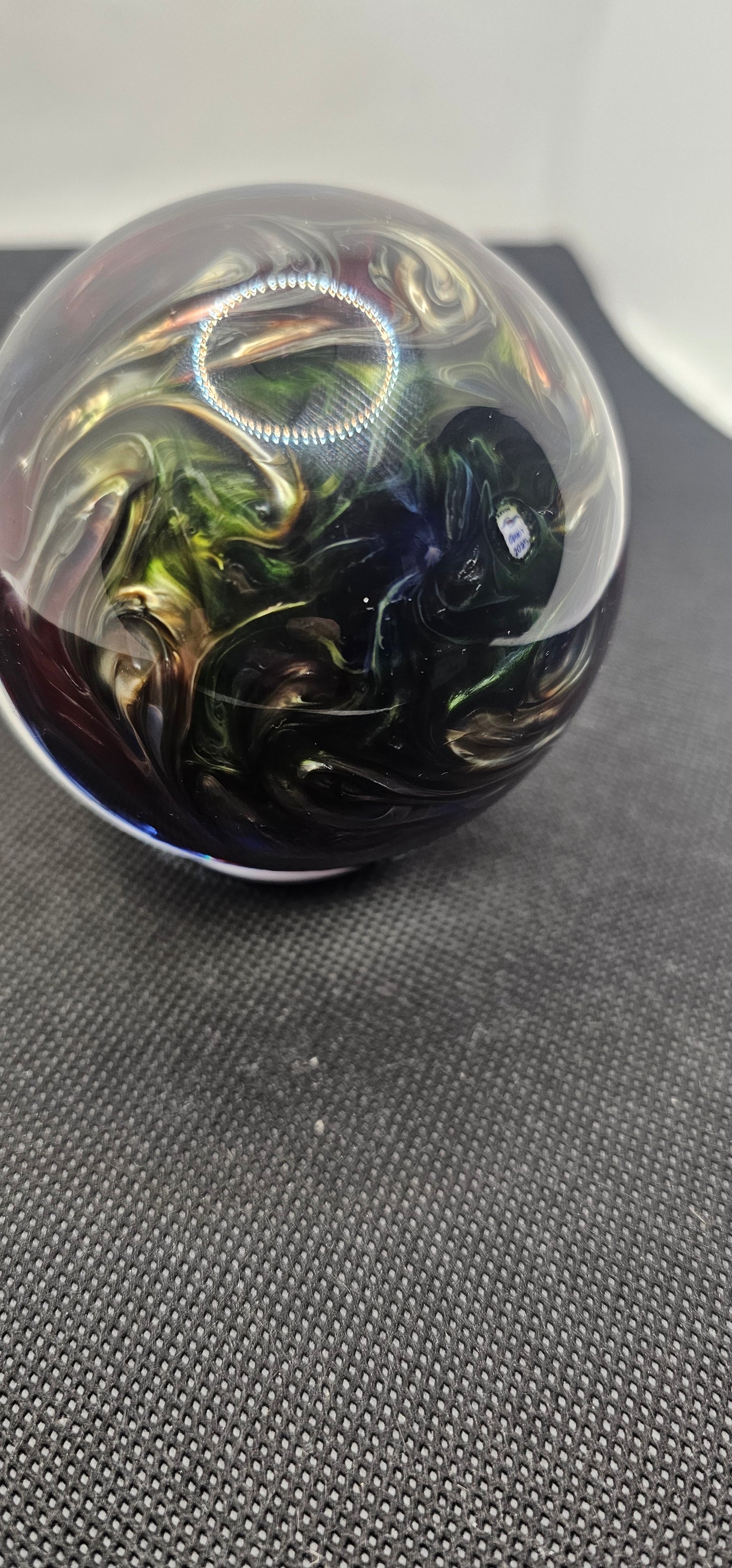 Glass Art Sphere- Alien Psychodelic- Kevin O'Grady