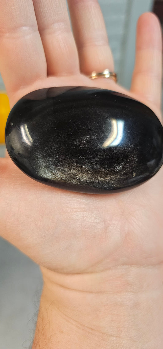 Rainbow Obsidian Medium Palm Stone