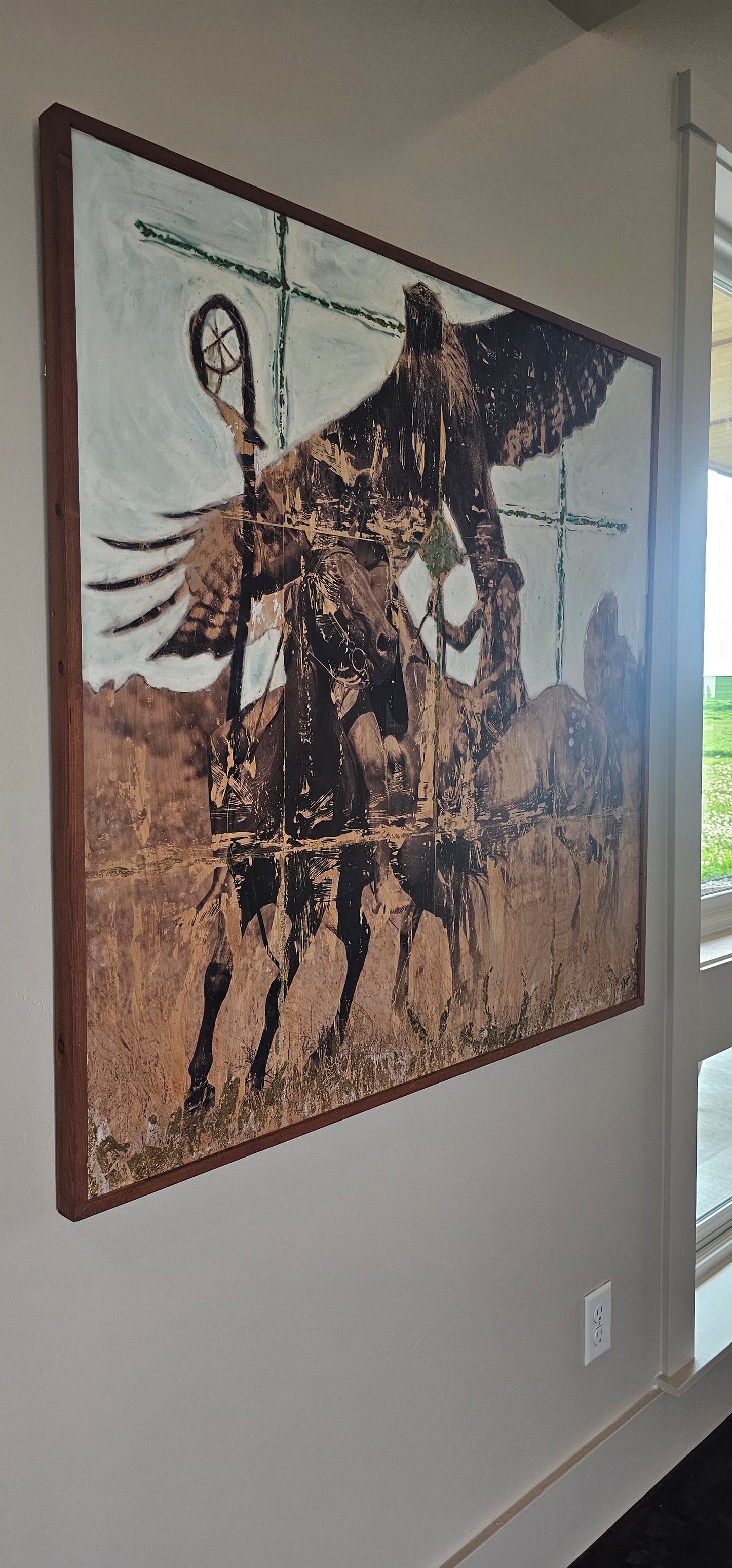 Artwork "Holyland" by Steph Alton a Bozeman artist