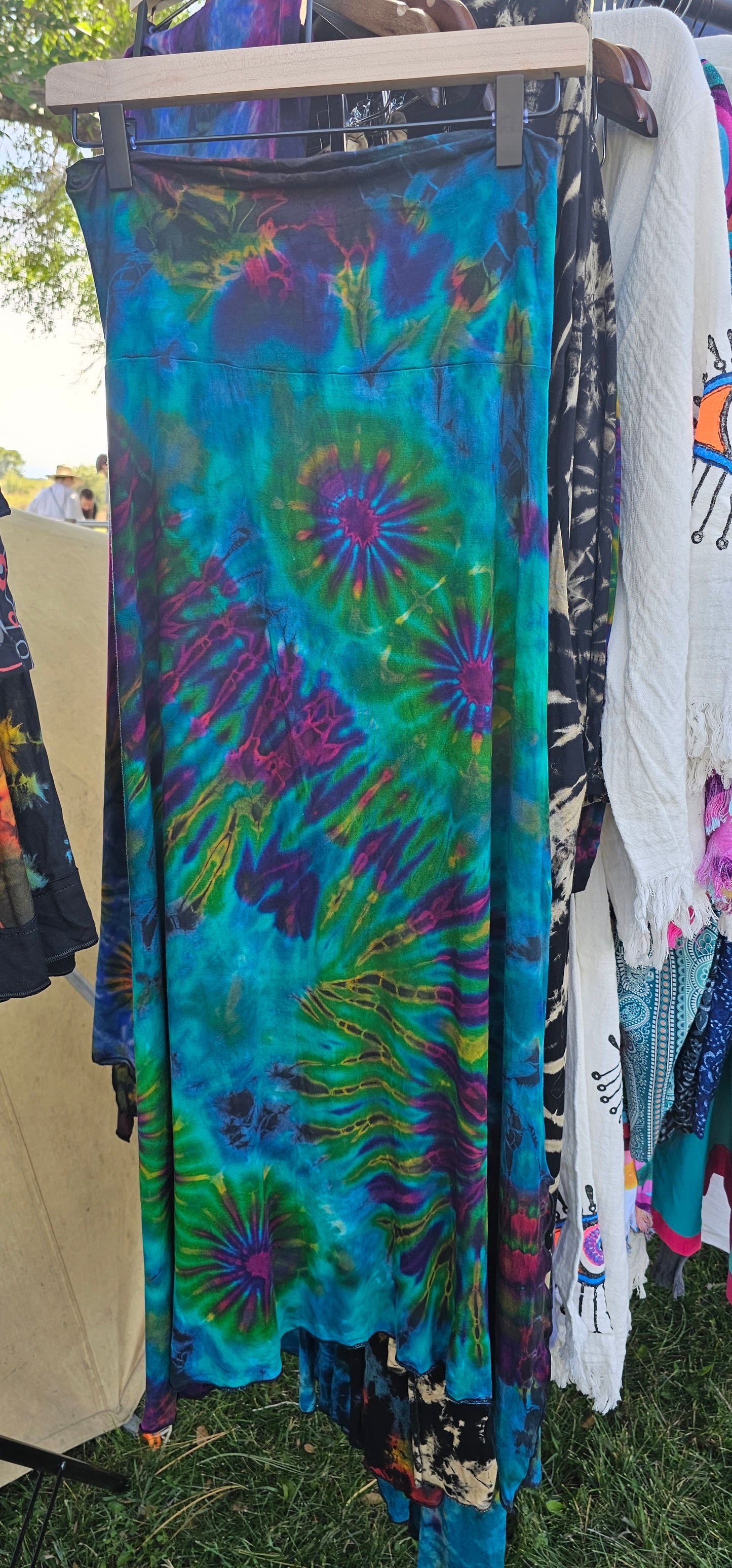 Tie Dye Skirts from Nepal