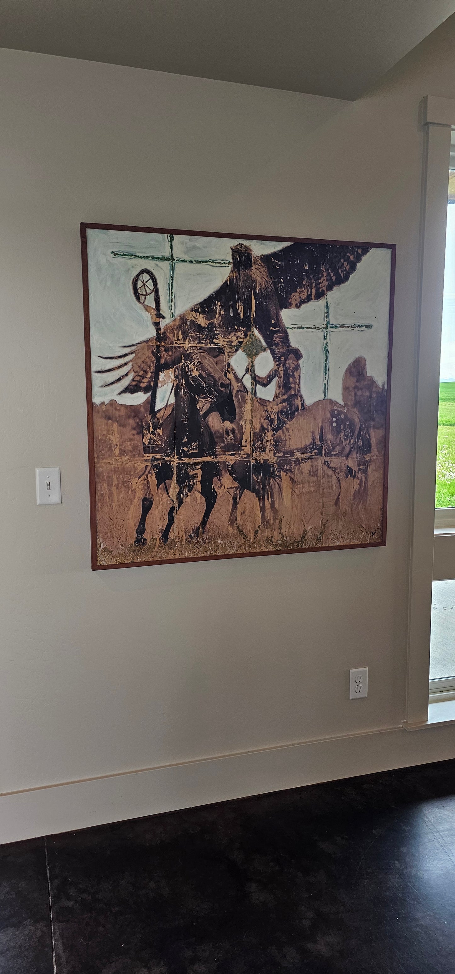 Artwork "Holyland" by Steph Alton a Bozeman artist