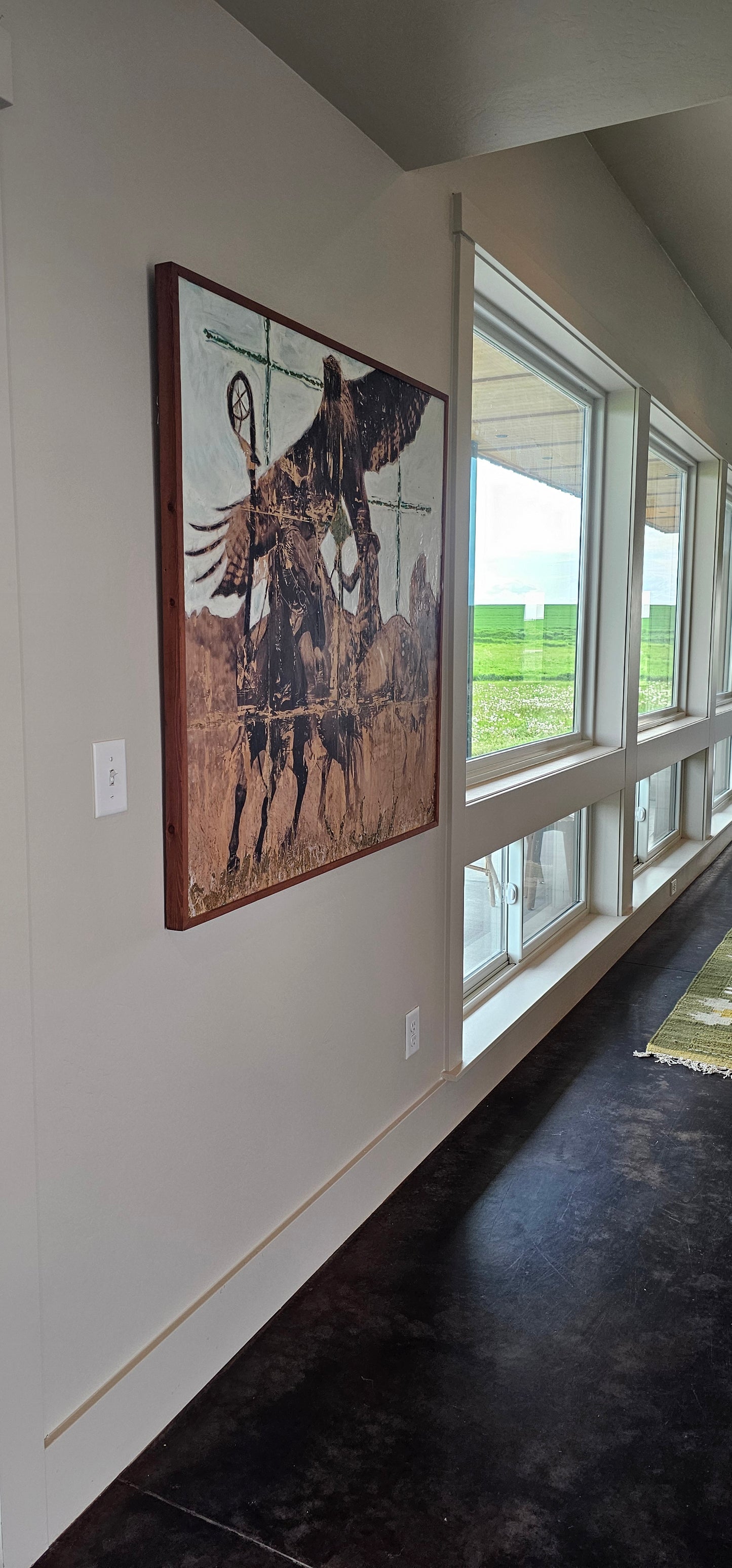 Artwork "Holyland" by Steph Alton a Bozeman artist