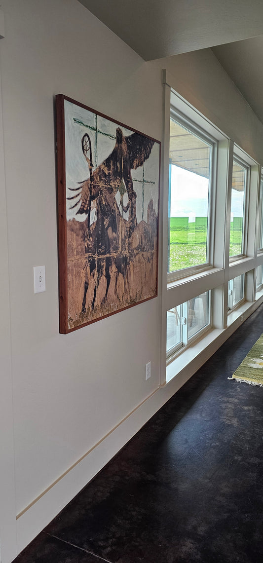 Artwork "Holyland" by Steph Alton a Bozeman artist