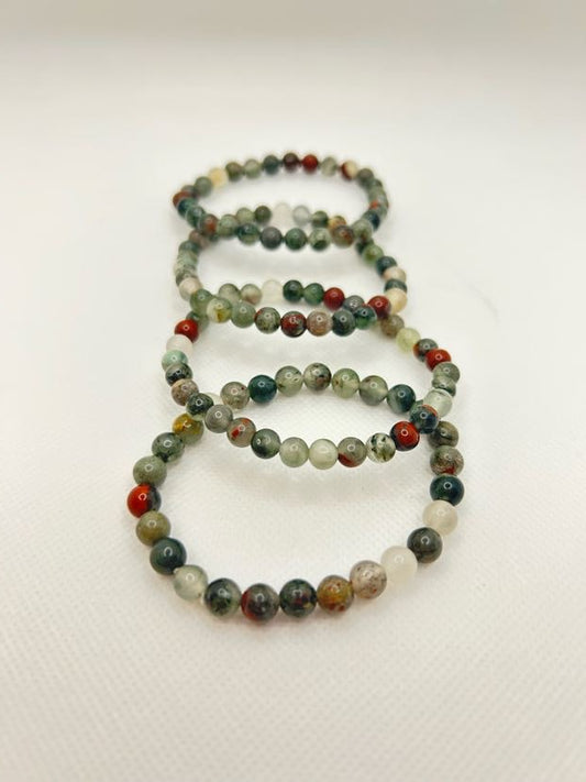 African Bloodstone Bracelets