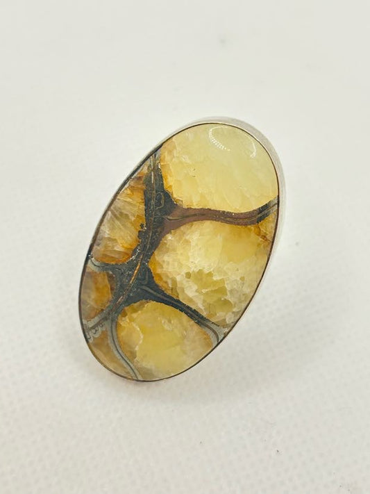 Agate Chalcedony Ring